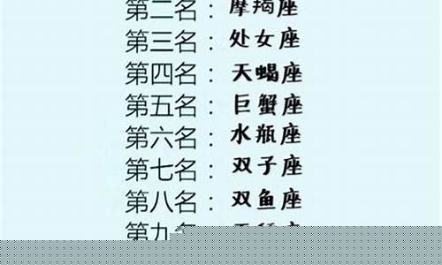 超详细的十二星座解析-十二星座的全面了解