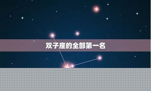 双子座打架第几名-双子座打仗厉害吗