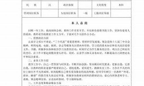 事业单位工作人员年度考核思想工作总结-公务员年度考核表个人总结
