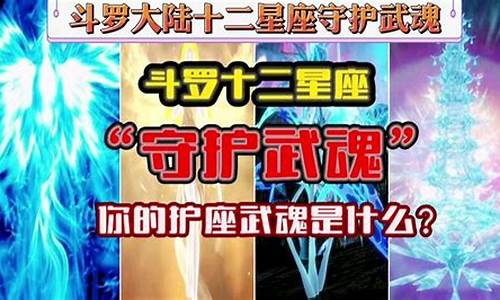 十二星座专属武魂-十二星座的武魂(器武魂和兽武魂)