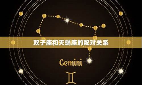 双子座和巨蟹座的配对指数-双子座和天蝎座配吗