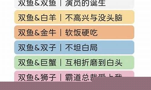 十二星座婚姻配对几率-12星座的婚配指数