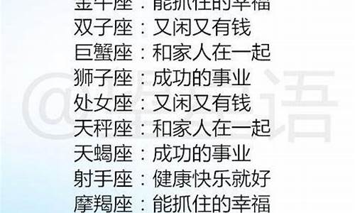 十二星座公认智商排行-十二星座智商排行榜太准了
