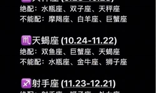 十二星座朋友配对表-十二星座朋友配对指数