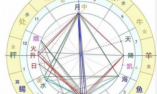 星盘宫位图-星盘宫位查询分析